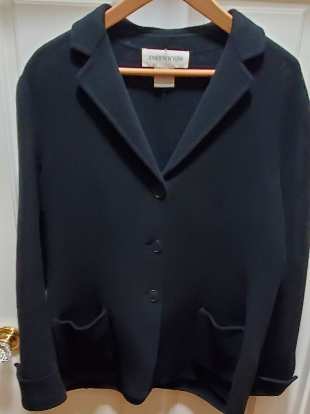 Heavy weight Jones NY women’s double faced wool blazer sz 14
